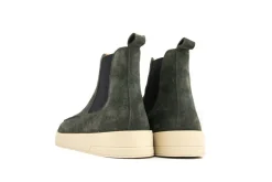 Chelsea Boots^Blackstone Chelsea Boots Green Suede