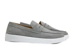 Loafers / Instappers^Blackstone Loafer Enzo Ciment Suede