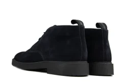 Veterboots En Bikerboot^Blackstone Veterboot Brian Navy Suede