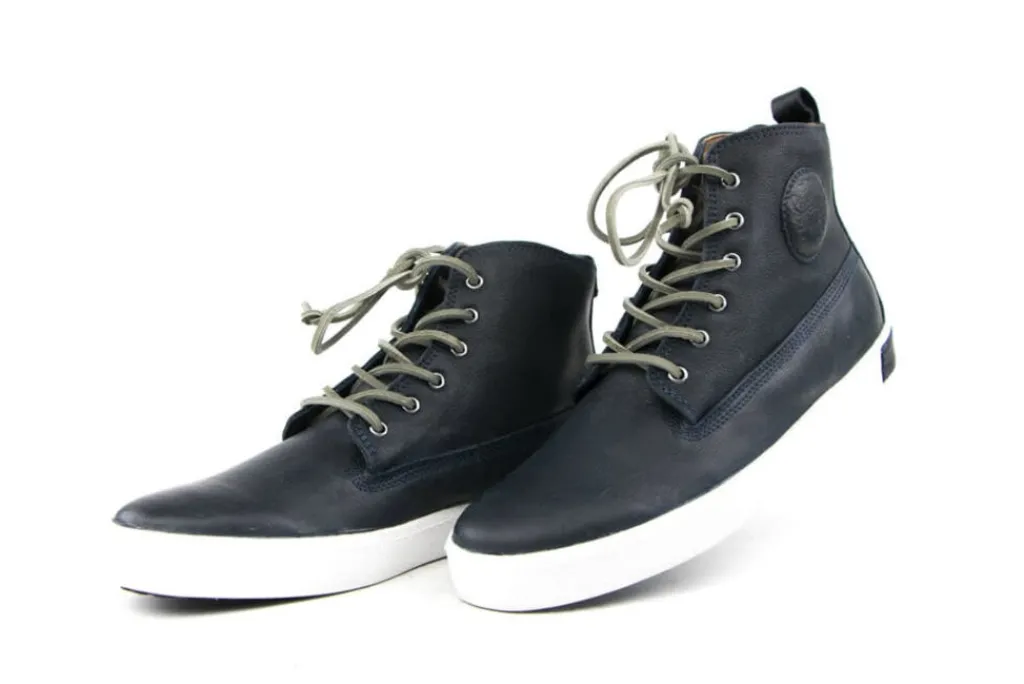 Veterboots En Bikerboot^Blackstone Veterboot Dark Indigo