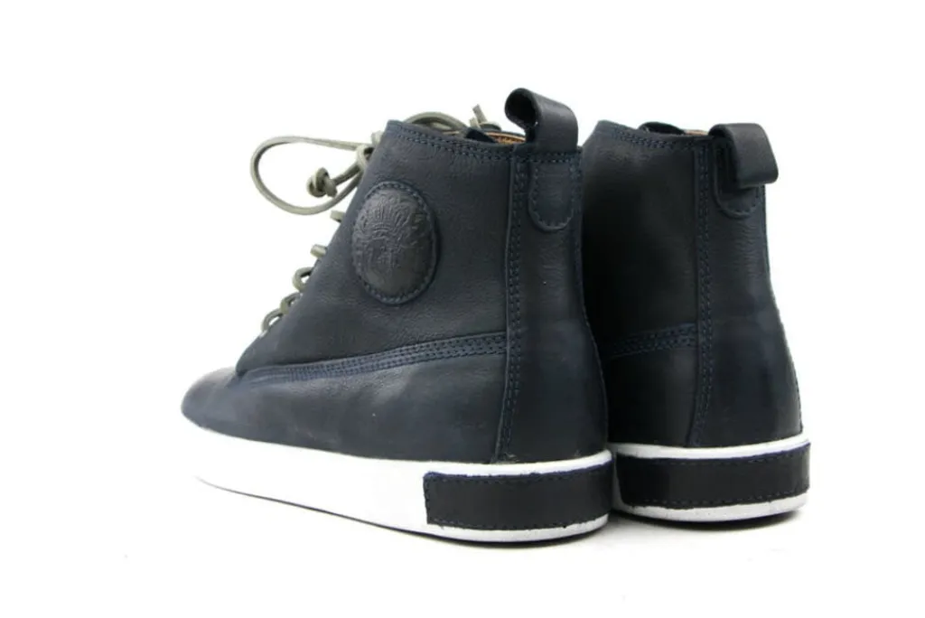 Veterboots En Bikerboot^Blackstone Veterboot Dark Indigo
