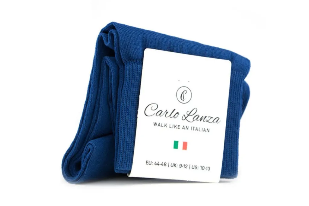 Sokken | Herenaccessoires^Carlo Lanza Sok Kobalt Blue