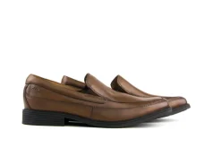 Instappers | Loafers / Instappers^Clarks Loafers Cognac Tilden Free Dark Tan Leather