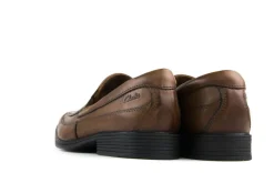 Instappers | Loafers / Instappers^Clarks Loafers Cognac Tilden Free Dark Tan Leather