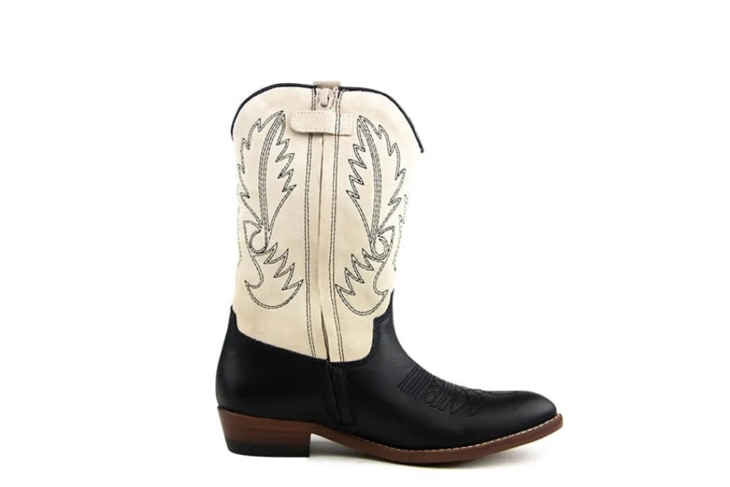 Laarzen^CLIC Western Boot Negro Tierra