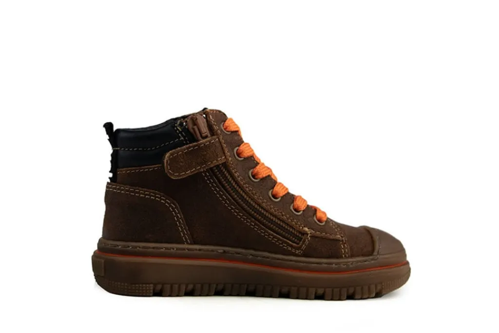 Veterboots^Develab Hoge Veter Dark Brown