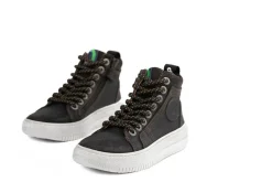 Veterschoenen^Develab Hoge Veter Dark Brown