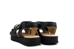 Sandalen | Sandalen En Slippers^Develab Sandaal Black Nappa
