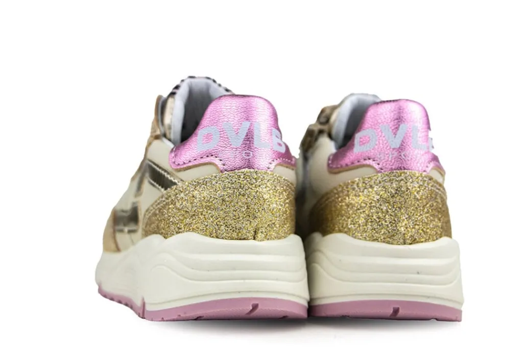 Sneakers^Develab Sneaker Gold Metallic Combi