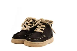 Veterboots^Develab Veterboot Dark Brown Suede