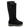 Laarzen^DL-Sport DL Sport Laars Gesp Velour Nero