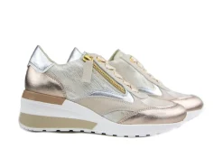 Sneakers^DL-Sport DL Sport Sneaker Marsala Platino Frisa