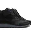 Sneakers | Wijdte H^Durea Hoge Sneaker Zwart H-leest