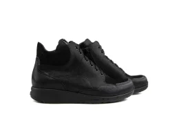 Sneakers | Wijdte K^Durea Hoge Sneaker Zwart Combi K