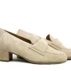 Pumps | Wijdte K^Durea Pump Licht Taupe Suede