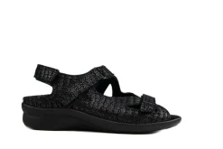 Sandalen En Slippers | Wijdte H^Durea Sandaal Antracite Print H-leest