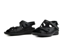 Sandalen En Slippers | Wijdte H^Durea Sandaal Antracite Print H-leest