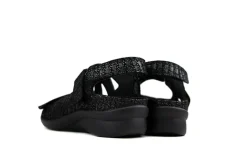 Sandalen En Slippers | Wijdte H^Durea Sandaal Antracite Print H-leest