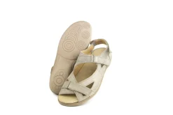 Sandalen En Slippers | Wijdte H^Durea Sandaal Taupe Print