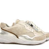 Sneakers | Wijdte K^Durea Sneaker L.Taupe Platino Taupe Cognac