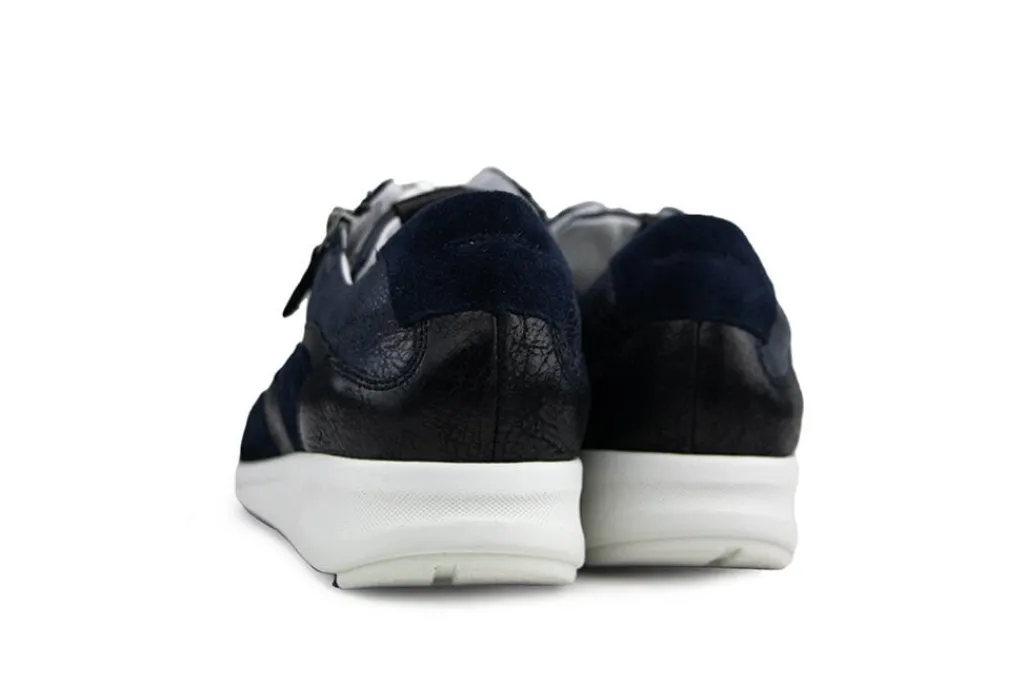 Sneakers | Wijdte K^Durea Sneaker Marine Zwart