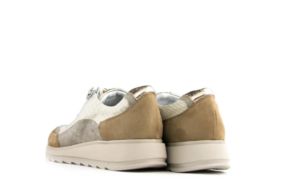 Sneakers | Wijdte K^Durea Sneaker Taupe Panna K-leest