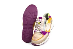 Sneakers | Wijdte H^Durea Sneaker Torrone Oranje Rame Violet H