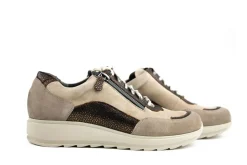 Sneakers | Wijdte K^Durea Sneaker Walnoot Brons Seppia K