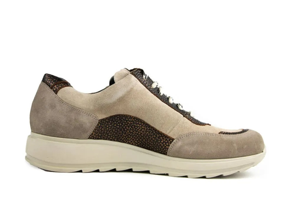 Sneakers | Wijdte K^Durea Sneaker Walnoot Brons Seppia K