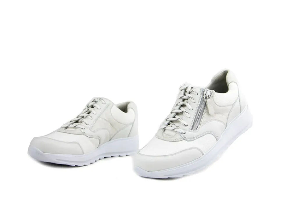 Sneakers | Wijdte H^Durea Sneaker Wit Wit