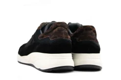 Sneakers | Wijdte M^Durea Sneaker Zwart Espresso