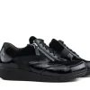 Sneakers | Wijdte K^Durea Sneaker Zwart Lak Suède K
