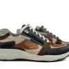 Sneakers | Wijdte H^Durea Sneaker Zwart Vachetta Cognac H