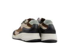 Sneakers | Wijdte H^Durea Sneaker Zwart Vachetta Cognac H