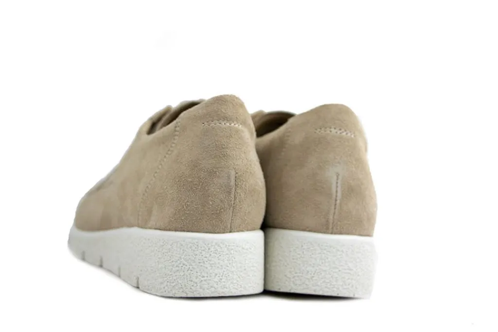 Veterschoenen | Wijdte H^Durea Veter Licht Taupe