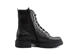 Veterboots En Bikerboots | Wijdte K^Durea Veterboot Cognac Print