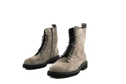 Veterboots En Bikerboots | Wijdte H^Durea Veterboot Pietra Suede H