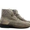 Veterboots En Bikerboots | Wijdte K^Durea Veterboot Pietra Taupe Suède