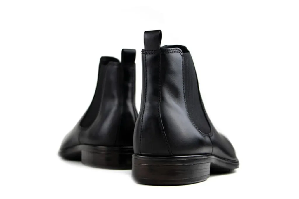 Chelsea Boots^Ecco Chelsea Boots Citytray Santiago Zwart