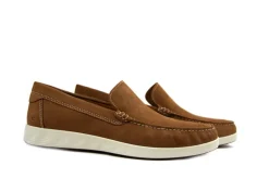 Mocassins | Loafers / Instappers^Ecco Loafer S Lite Moc M Camel