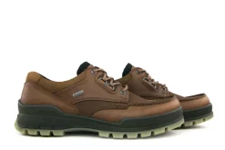 Veterschoenen^Ecco Track 25 Veterschoen Bison Bruin