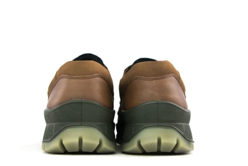 Veterschoenen^Ecco Track 25 Veterschoen Bison Bruin