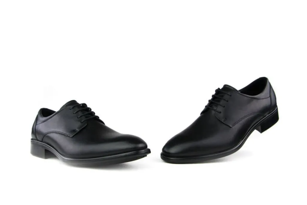 Veterschoenen | Nette Schoenen^Ecco Veter Citytray Black Santiago