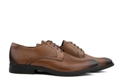 Veterschoenen | Nette Schoenen^Ecco Veterschoen Melbourne Amber