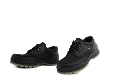 Veterschoenen^Ecco Veterschoenen Zwart Track 25