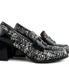 Pumps^Eva Luna Pump Camilla Nero Tweed Vernice