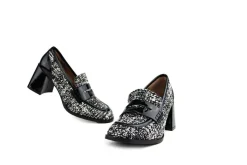 Pumps^Eva Luna Pump Camilla Nero Tweed Vernice