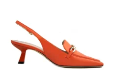 Pumps^Eva Luna Slingback Arancia Nappa