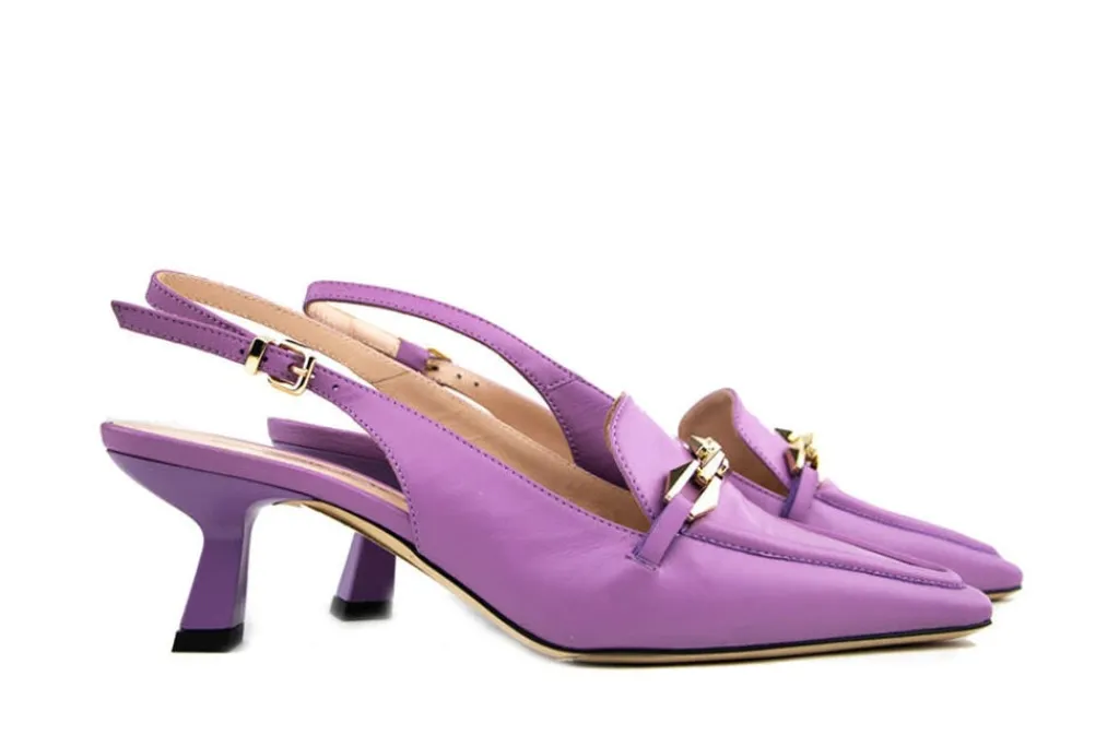 Pumps^Eva Luna Slingback Bounganville Nappa