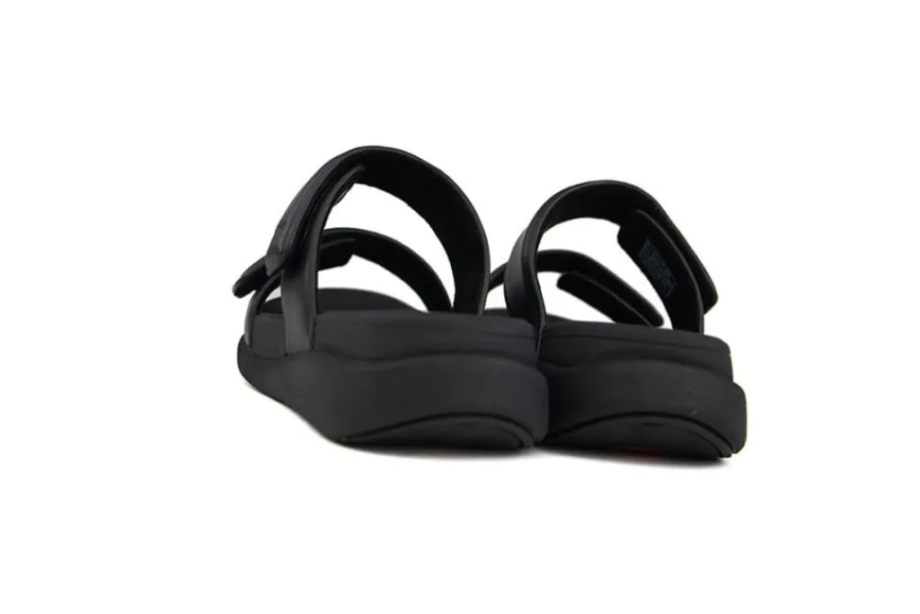 Slippers | Sandalen En Slippers^FitFlop F-Mode Go Adjustable Flatform All Black